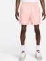 Nike Club Woven Lined Flow Short Sportshorts Kleding pink bloom white maat: XXL beschikbare maaten:XL XXL - Thumbnail 1