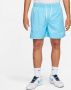 Nike Club Woven Lined Flow Short Sportshorts Kleding baltic blue white maat: XXL beschikbare maaten:L XL XXL - Thumbnail 1