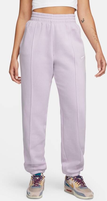 Nike Sportswear Essential Collection Fleecebroek voor dames Paars