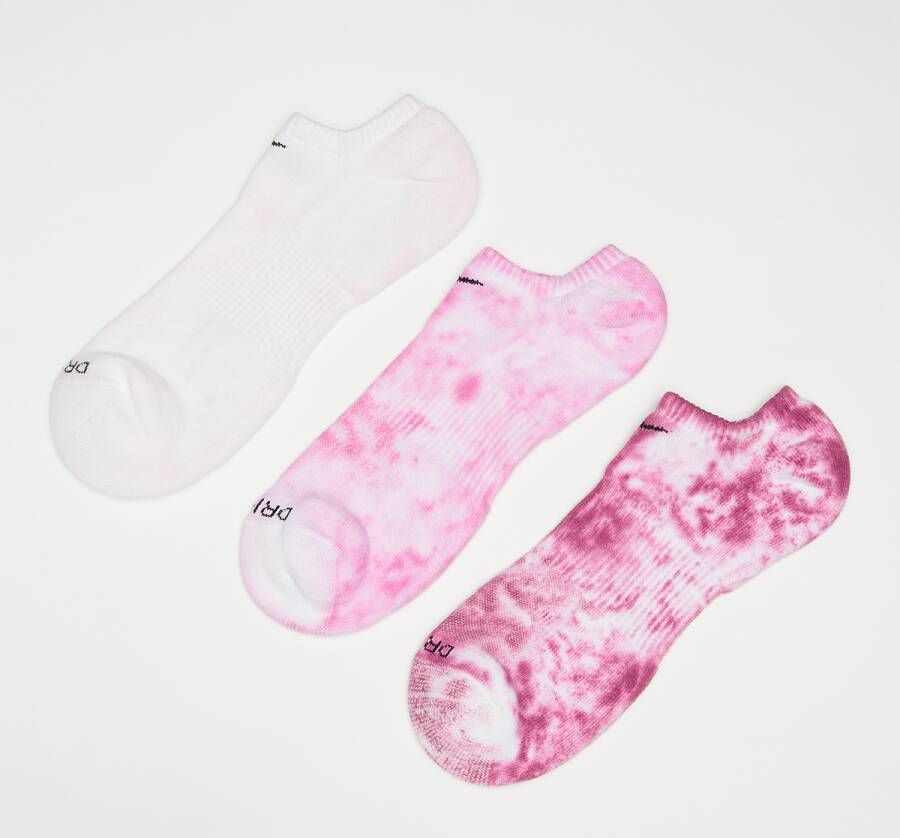 Nike Everyday Plus Cushioned no-show sokken (3 paar) Meerkleurig