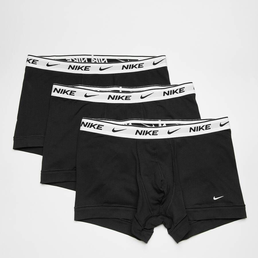 Nike Everyday Cotton Stretch (3 Pack) Boxershorts Kleding black white maat: XS beschikbare maaten:XS S M L