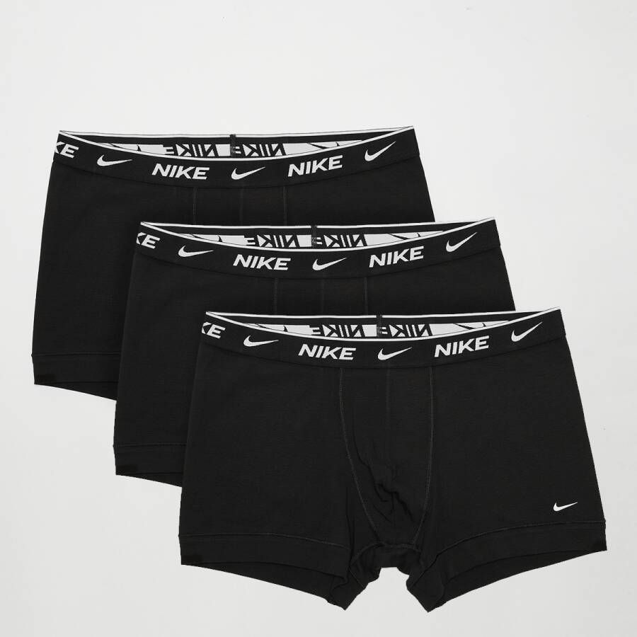 Nike Everyday Cotton Stretch Trunk (3 Pack) Boxershorts Kleding black black black maat: XS beschikbare maaten:XS S M L XL