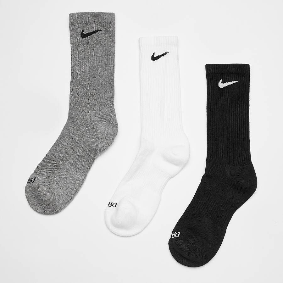 Nike 6 PACK Everyday Plus Cush Crew Training unisex Sokken multicolor Maat 34-38 Kleding