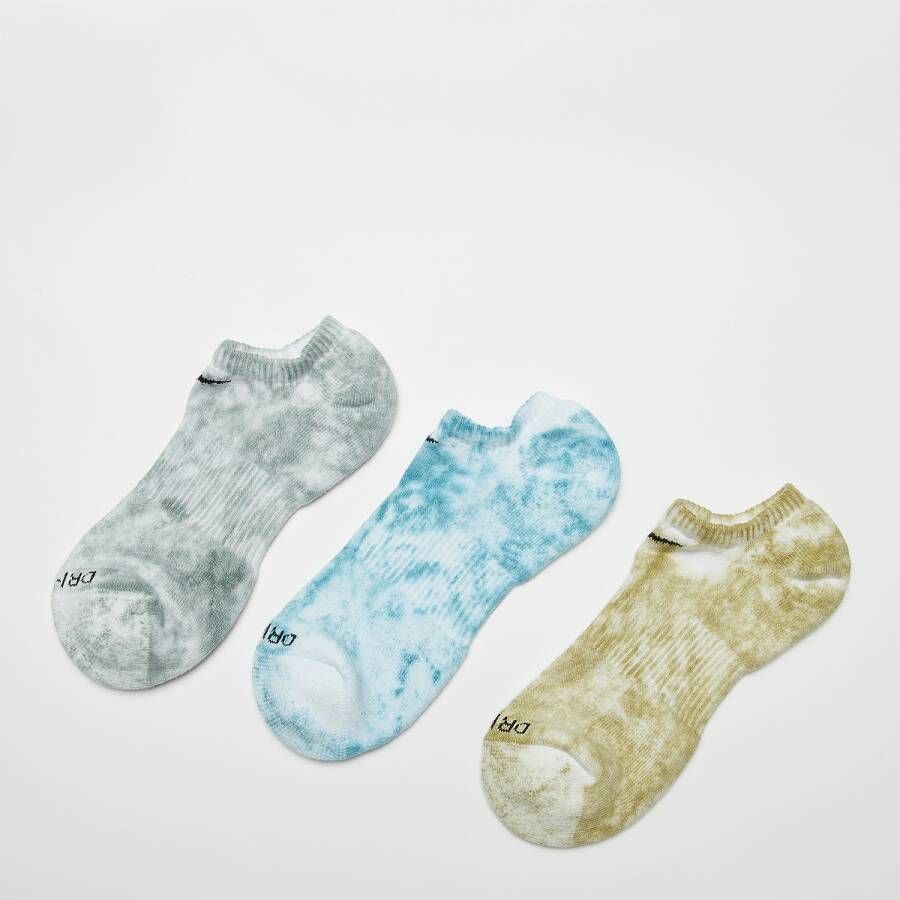 Nike Everyday Plus Cushioned no-show sokken (3 paar) Meerkleurig