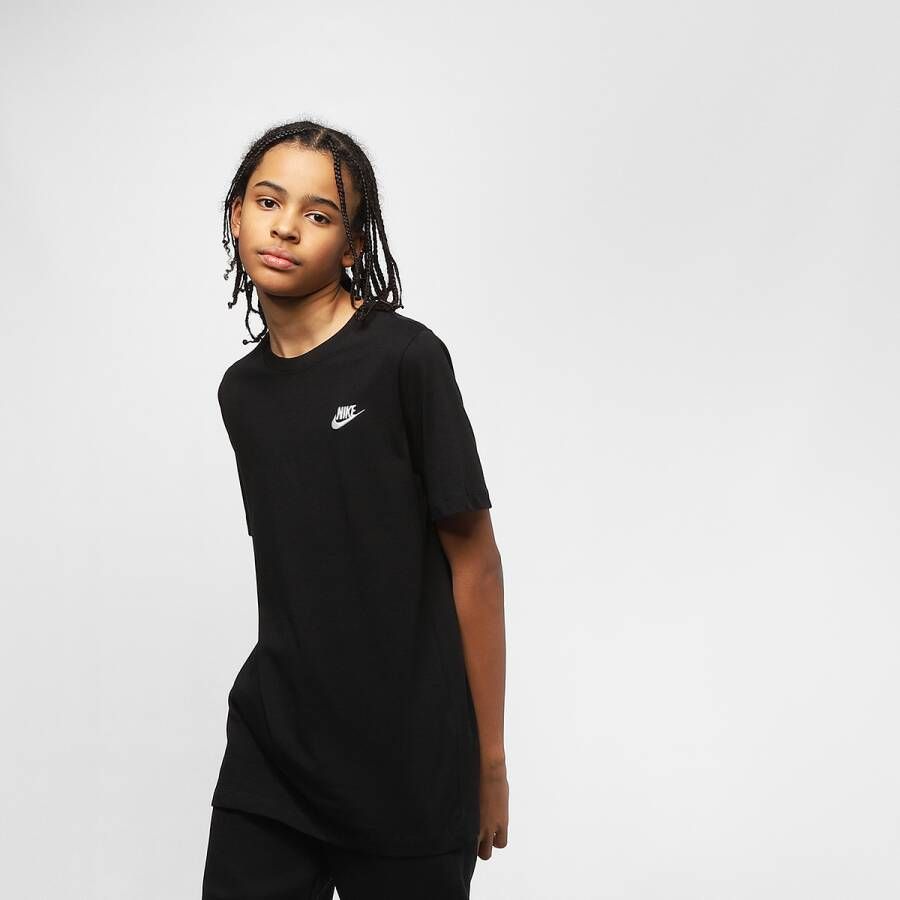 Nike Sportswear T-shirt T-shirts Kleding black white maat: XS beschikbare maaten:XS S 137 147