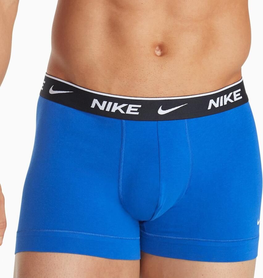 Nike Everyday Cotton Stretch Trunk (3 Pack) Boxershorts Kleding obsidian game royal black maat: XS beschikbare maaten:XS S M L XL - Foto 2