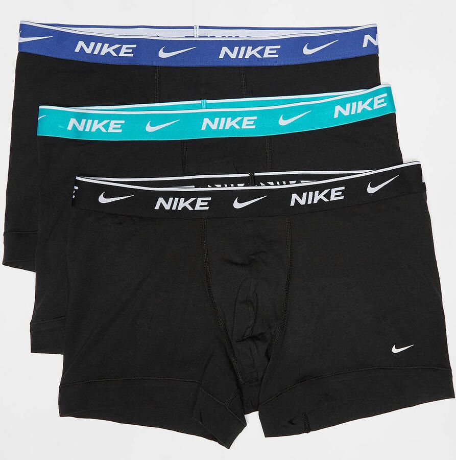 Nike 3 PACK Everyday Cotton Stretch Trunk Men Onderbroeken zwart Maat M Kleding - Foto 2