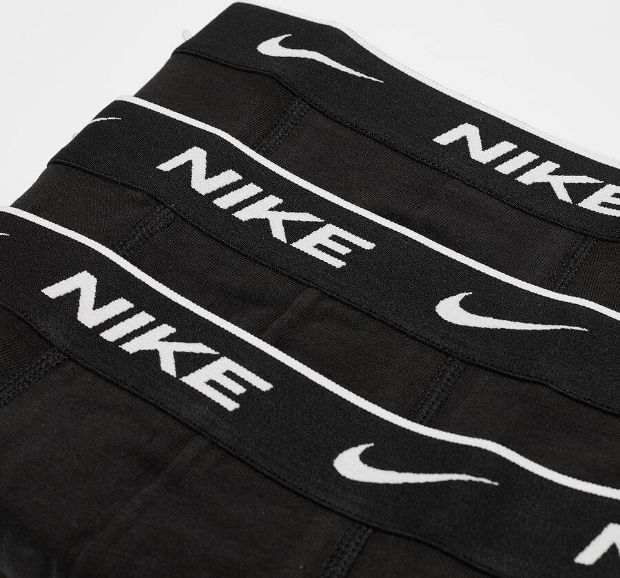 Nike Everyday Cotton Stretch Trunk (3 Pack) Boxershorts Kleding black black black maat: XS beschikbare maaten:XS S M L XL