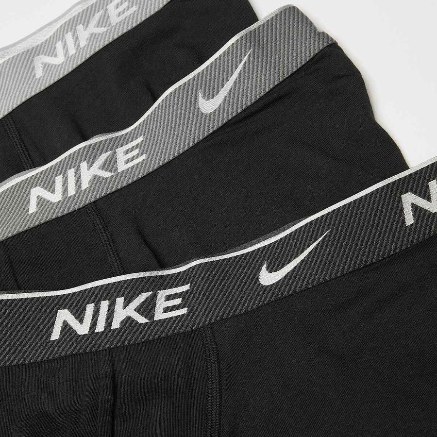 Nike 3 PACK Everyday Cotton Stretch Trunk Men Onderbroeken zwart Maat XL Kleding