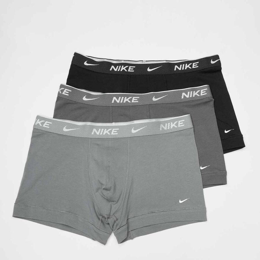Nike 3 PACK Everyday Cotton Stretch Trunk Men Onderbroeken zwart Maat XL Kleding - Foto 2