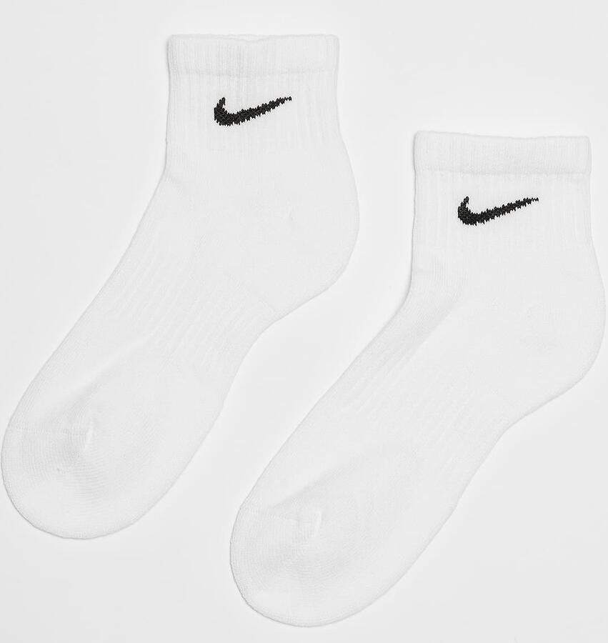 Nike Everyday Cushioned Training Ankle Socks (3 Pack) Middellang Kleding white black maat: 43-46 beschikbare maaten:35-38 39-42 43-46-48 - Foto 3