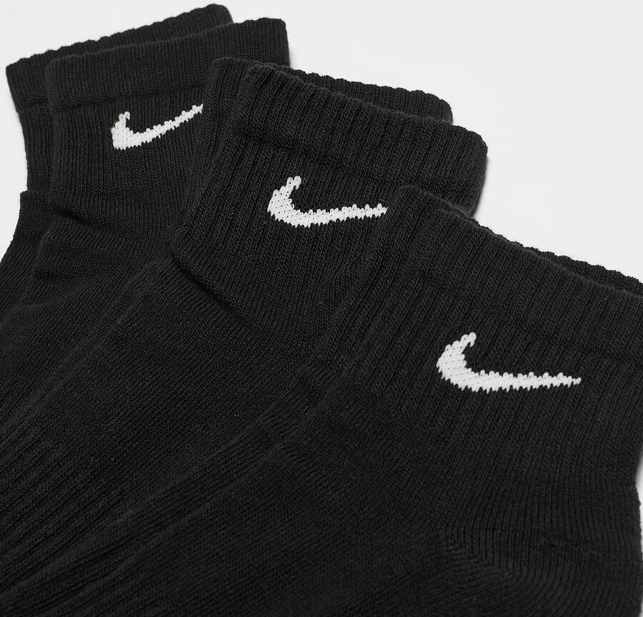 Nike Everyday Cushioned Training Ankle Socks (3 Pack) Middellang Kleding black white maat: 43-46 beschikbare maaten:35-38 39-42 43-46-48