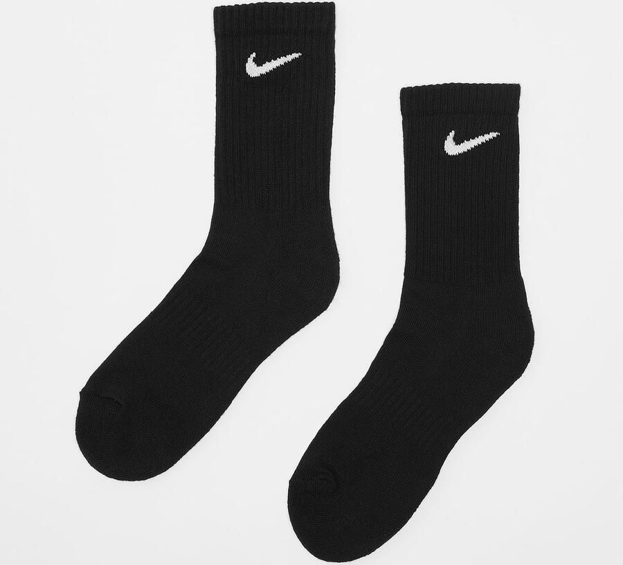 Nike Everyday Cushioned Training Crew Socks (3 Pairs) Lang Kleding black white maat: 43-46 beschikbare maaten:39-42 43-46-48 - Foto 2