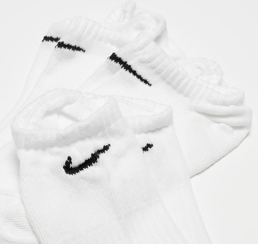 Nike Everyday Lightweight Training No-show Socks (3-pack) Kort Kleding white black maat: 39-42 beschikbare maaten:35-38 39-42 43-46-48 - Foto 2