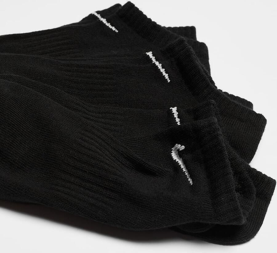 Nike Everyday Lightweight Training No-show Socks (3-pack) Kort Kleding black white maat: 35-38 beschikbare maaten:35-38 39-42