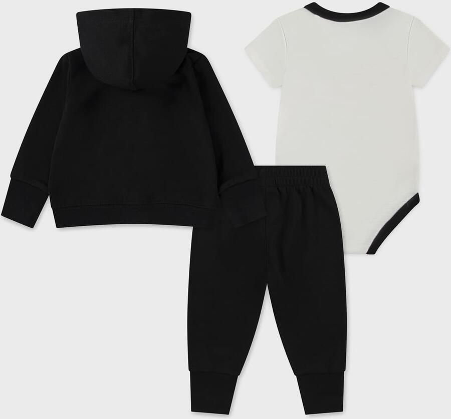 Nike 3 PIECE Sustainable Full-Zip Set Unisex Baby Rompers & Sets zwart Maat 0-3 M Kleding - Foto 2