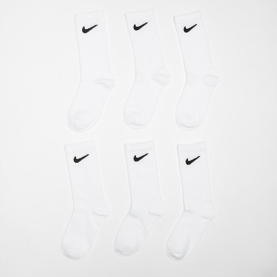 Nike Basic Pack Crew (6 Pack) Lang Kleding white maat: 5y-7y beschikbare maaten:4y-5y-7y - Foto 2