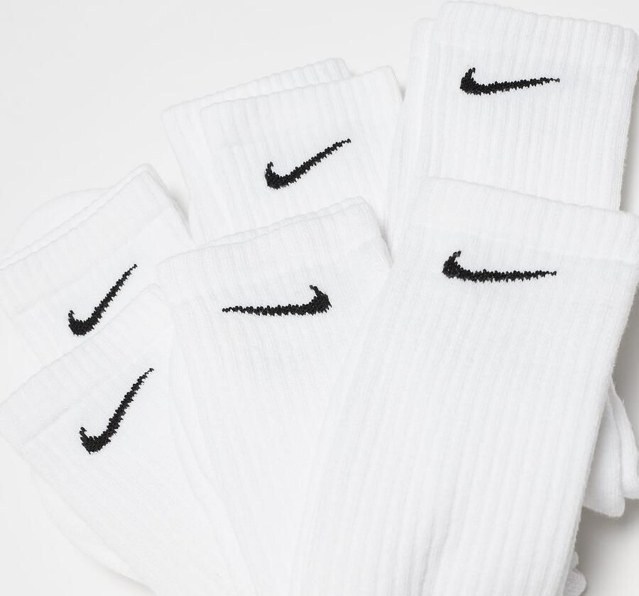 Nike Everyday Cushioned Training Crew Socks (6-pack) Lang Kleding white black maat: 38-42 beschikbare maaten:38-42 34-38 46-50