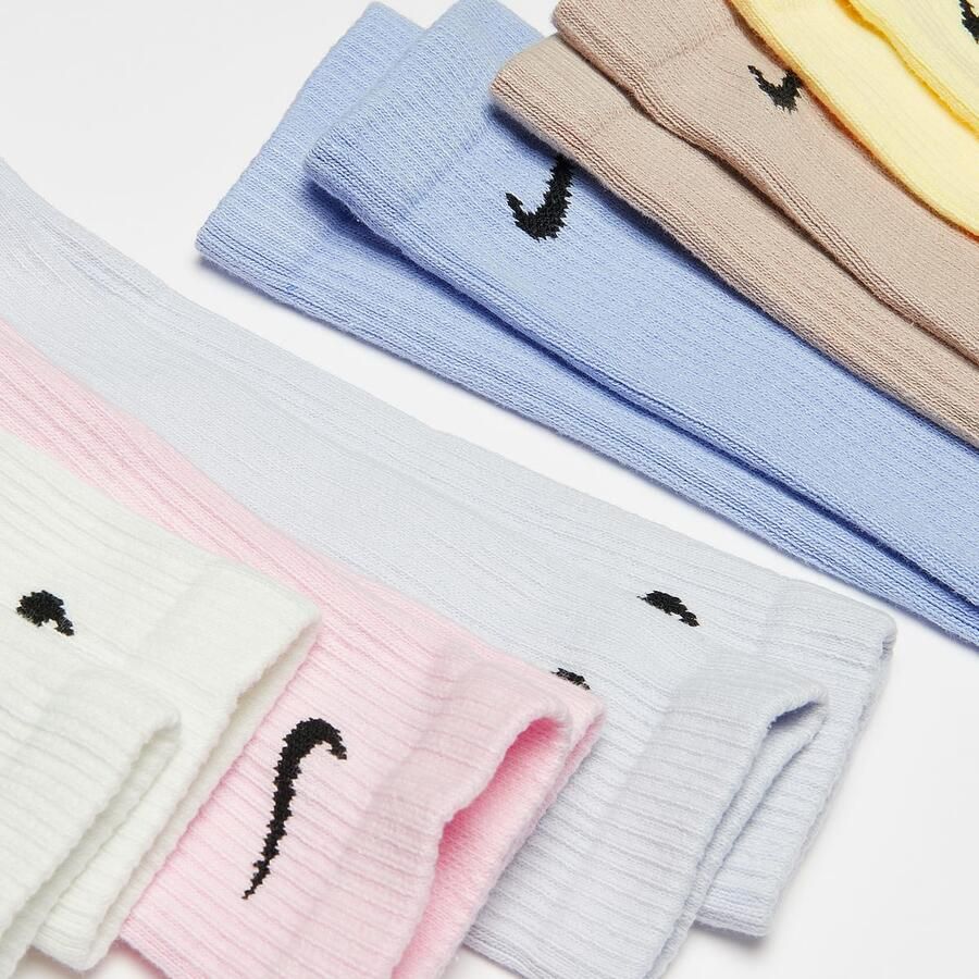Nike 6 PACK Everyday Plus Cushion Crew Training Unisex Sokken multicolor Maat 34-38 Kleding