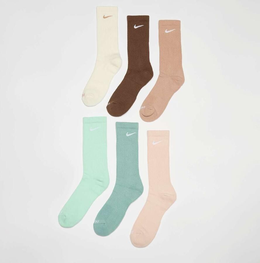 Nike 6 PACK Everyday Plus Cushion Crew Unisex Sokken multicolor Maat 34-38 Kleding - Foto 2