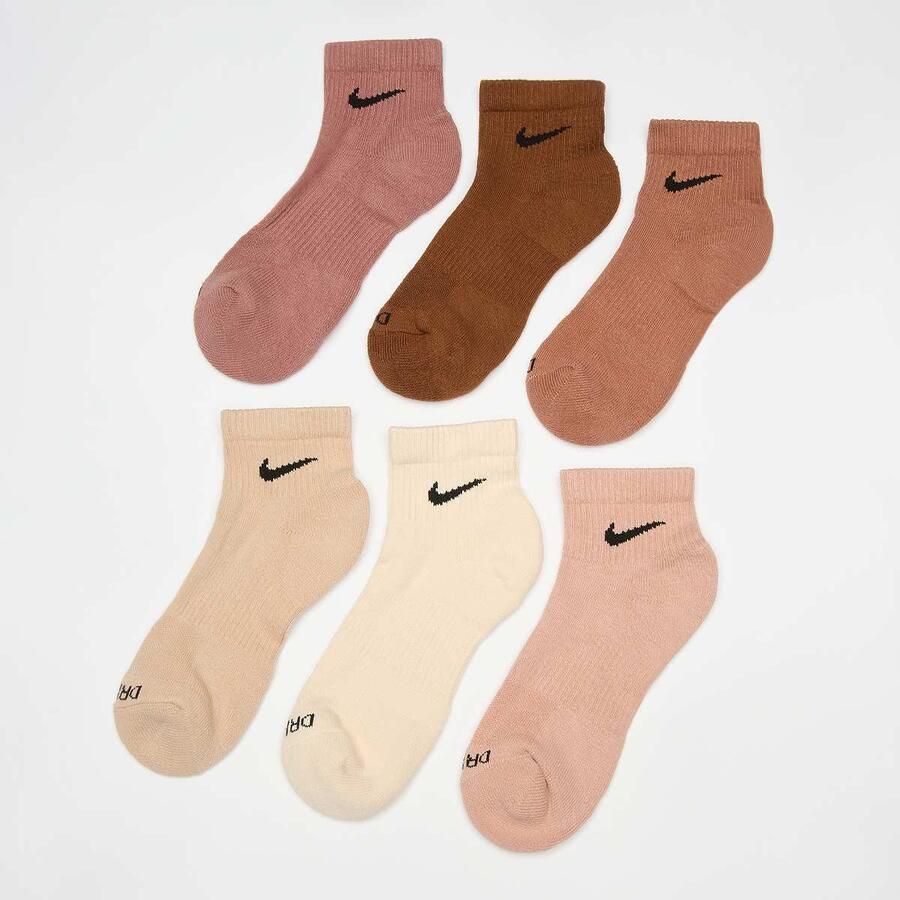 Nike 6 PACK Everyday Plus Cushioned Training Ankle Socks Unisex Sokken multicolor Maat 34-38 Kleding - Foto 2