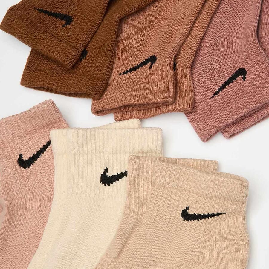 Nike 6 PACK Everyday Plus Cushioned Training Ankle Socks Unisex Sokken multicolor Maat 34-38 Kleding