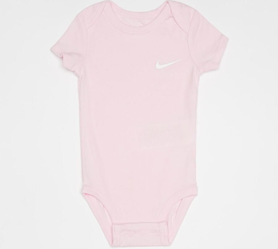 Nike Baby Essentials Bodysuit (3 Pack) Unisex Rompers & Sets lichtroze Maat 0-3 M Kleding - Foto 2