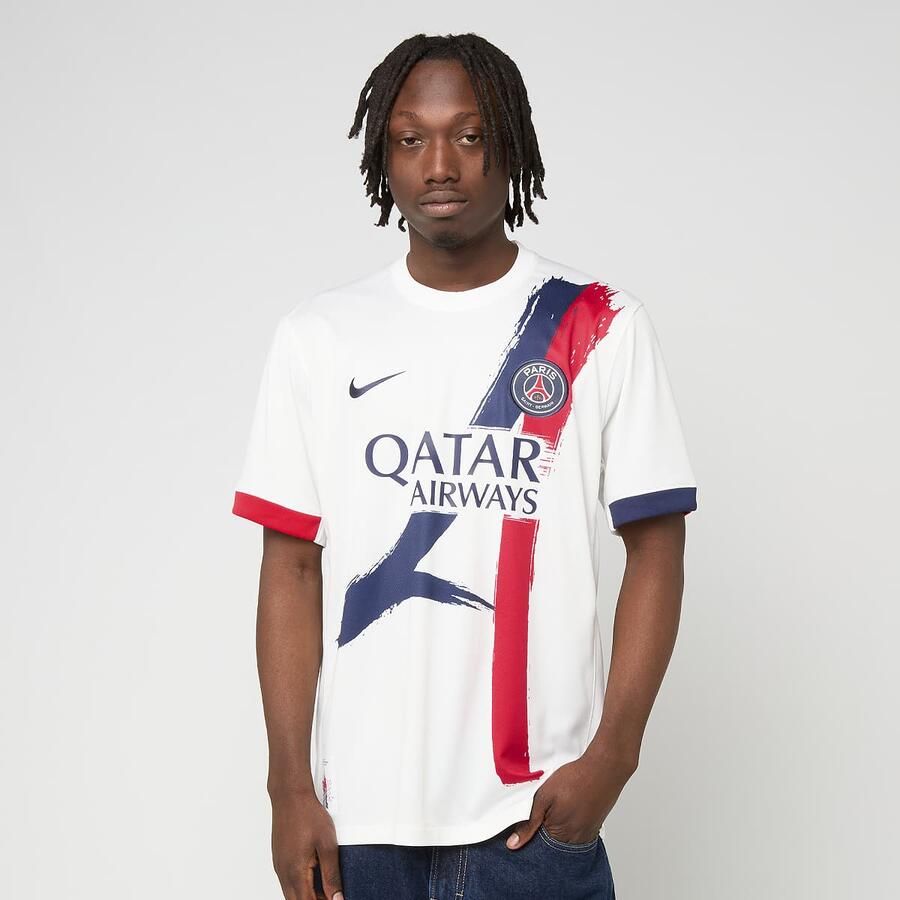 Nike Barcola No. 29 PSG DRI-Fit Jersey Shortsleeve Stadium Men Jersey's wit Maat XL Kleding