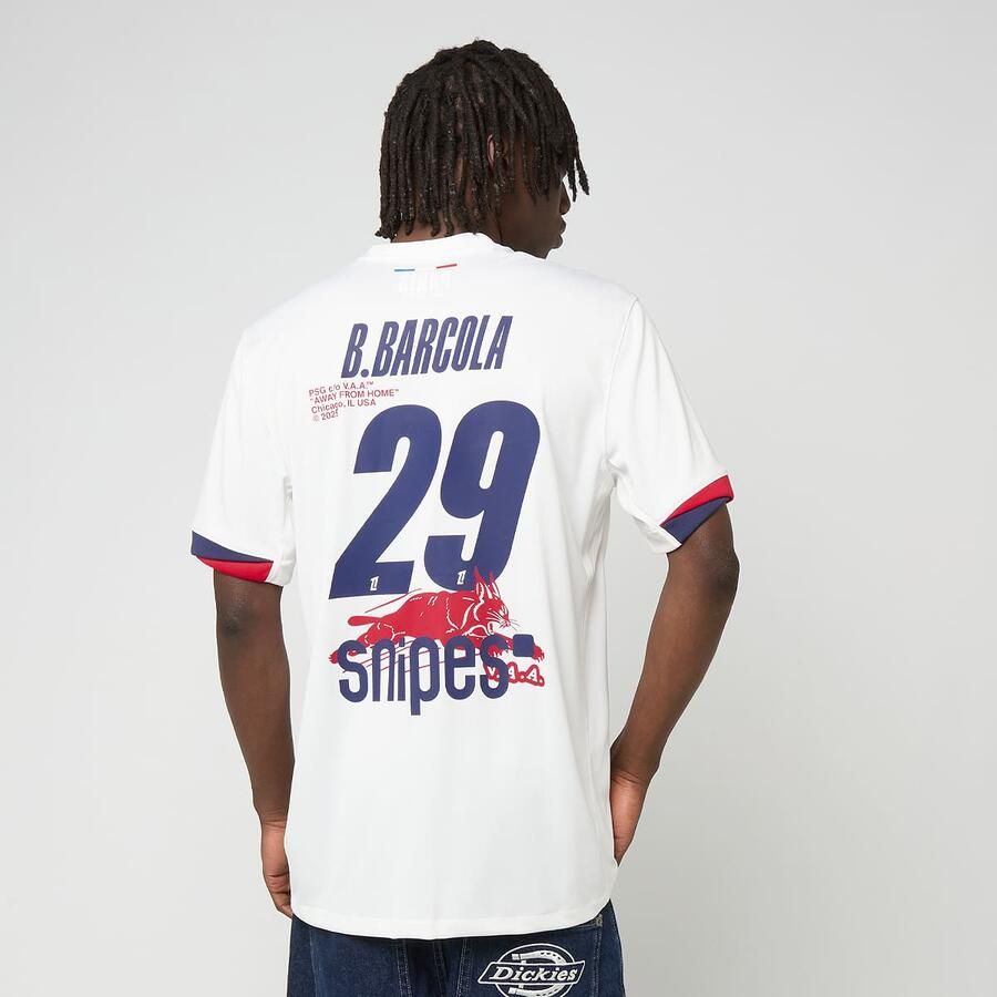 Nike Barcola No. 29 PSG DRI-Fit Jersey Shortsleeve Stadium Men Jersey's wit Maat XL Kleding - Foto 2