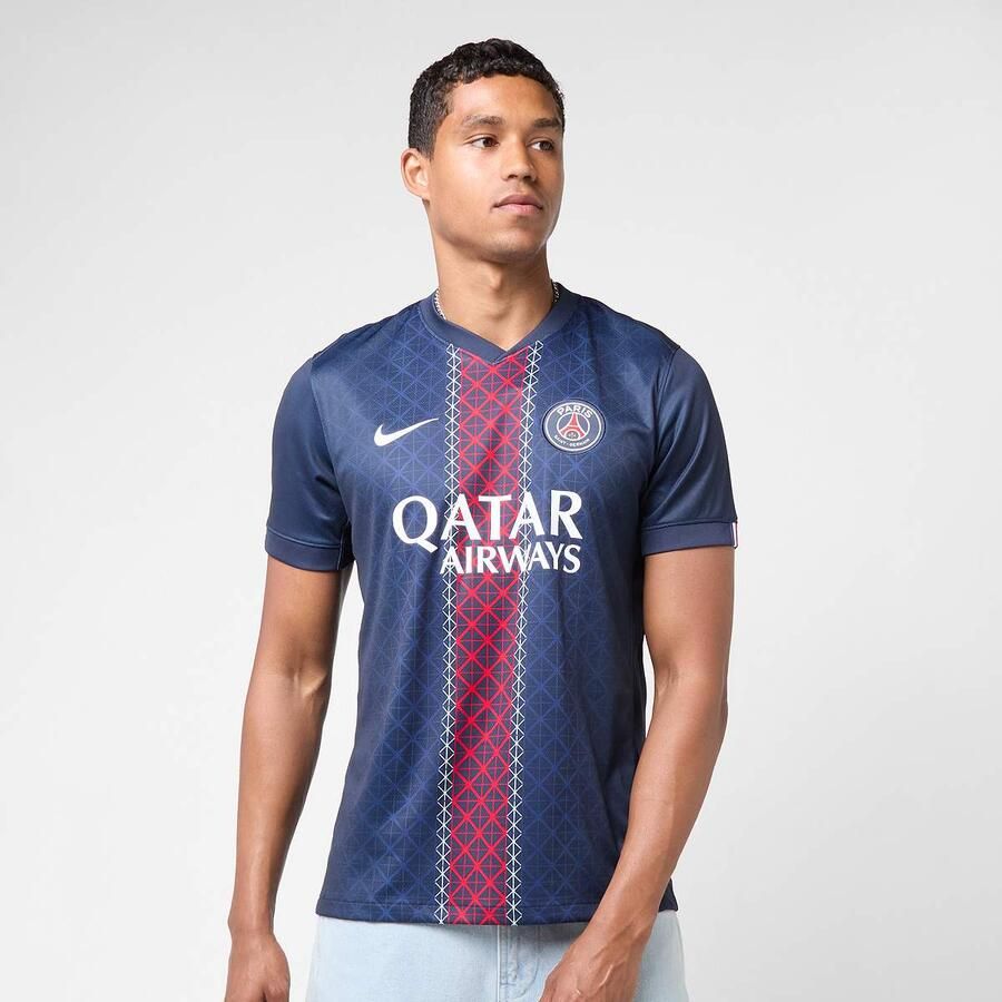 Nike Barcola No. 29 PSG Home Stadium 2025 26 unisex Trainingspakken blauw Maat XL Kleding