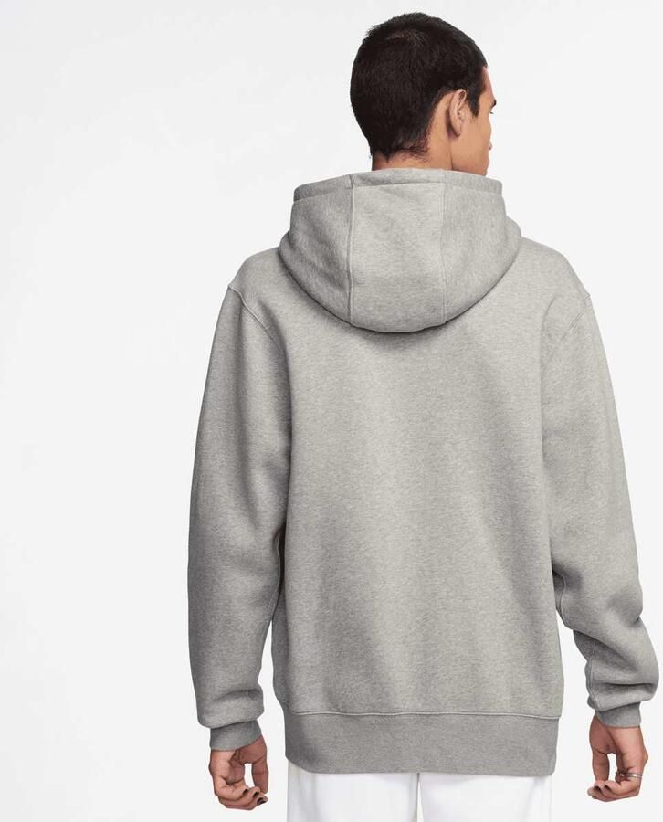 Nike Club Basketball Fleece Hoodie Men Hoodies & Sweaters grijs Maat XXL Kleding - Foto 2