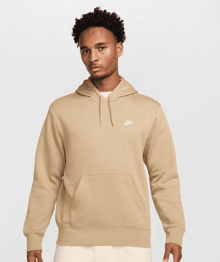 Nike Club Basketball Pullover Hoodie Men Hoodies & Sweaters beige Maat XXL Kleding - Foto 3