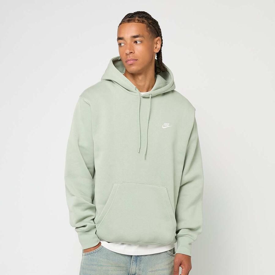 Nike Club Fleece Hoodie Men Hoodies & Sweaters groen Maat XL Kleding - Foto 3