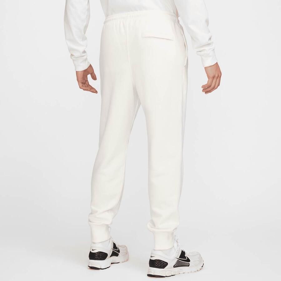 Nike Club French-Terry Jogger Men Trainingsbroeken wit Maat XXL Kleding