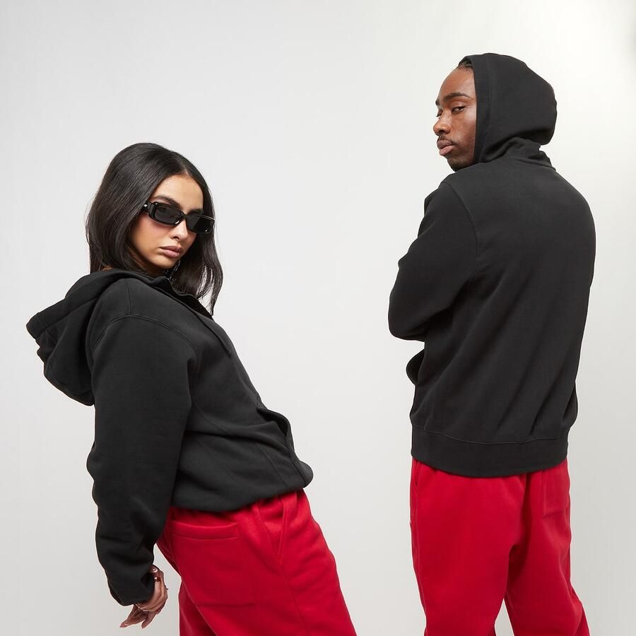 Nike Club Hoodie Full Zip Hooded vesten Kleding black black white maat: XXL beschikbare maaten:S M L XL XS XXL - Foto 2