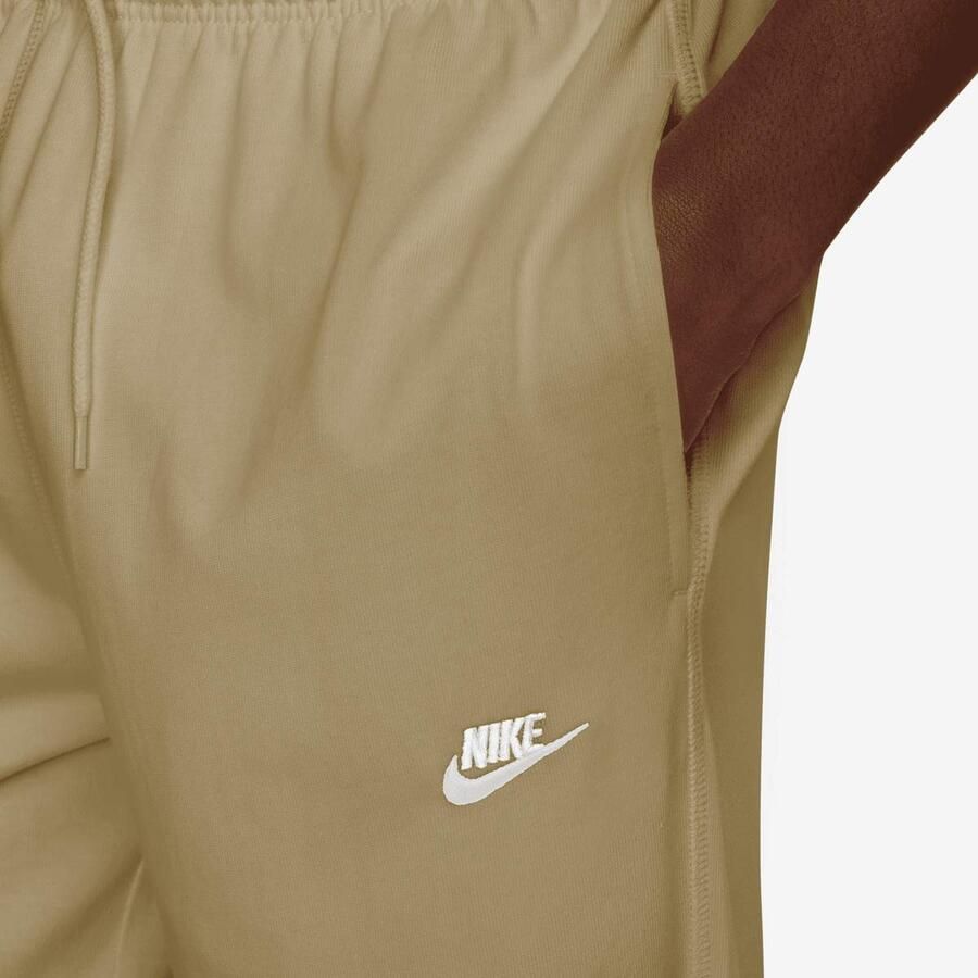 Nike Club Knit OH Pant Men Trainingsbroeken beige Maat XXL Kleding