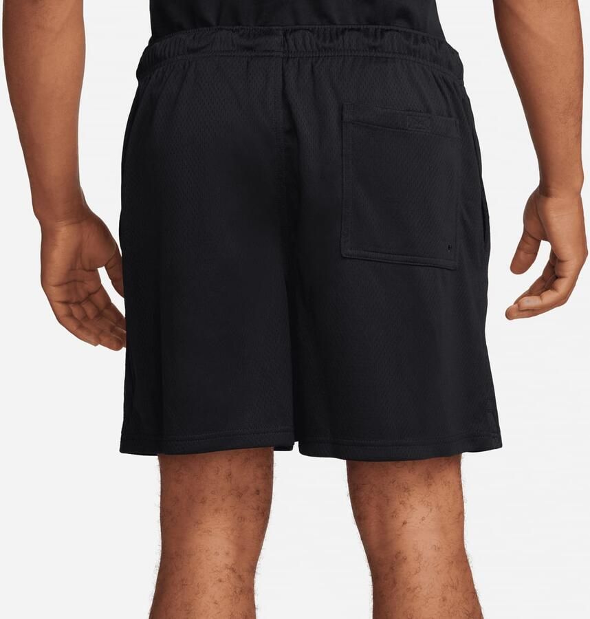 Nike Club Mesh-flow-shorts Sportshorts Heren black white maat: XL beschikbare maaten:S M L XL - Foto 2