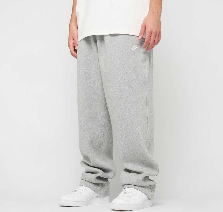 Nike Club Open-Hem Fleece Pants Men Trainingsbroeken grijs Maat XL Kleding - Foto 3