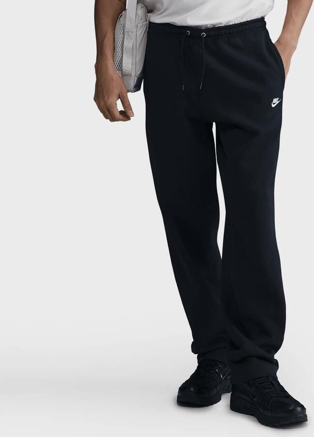 Nike Club Open-Hem Fleece Pants Men Trainingsbroeken zwart Maat XL Kleding - Foto 3