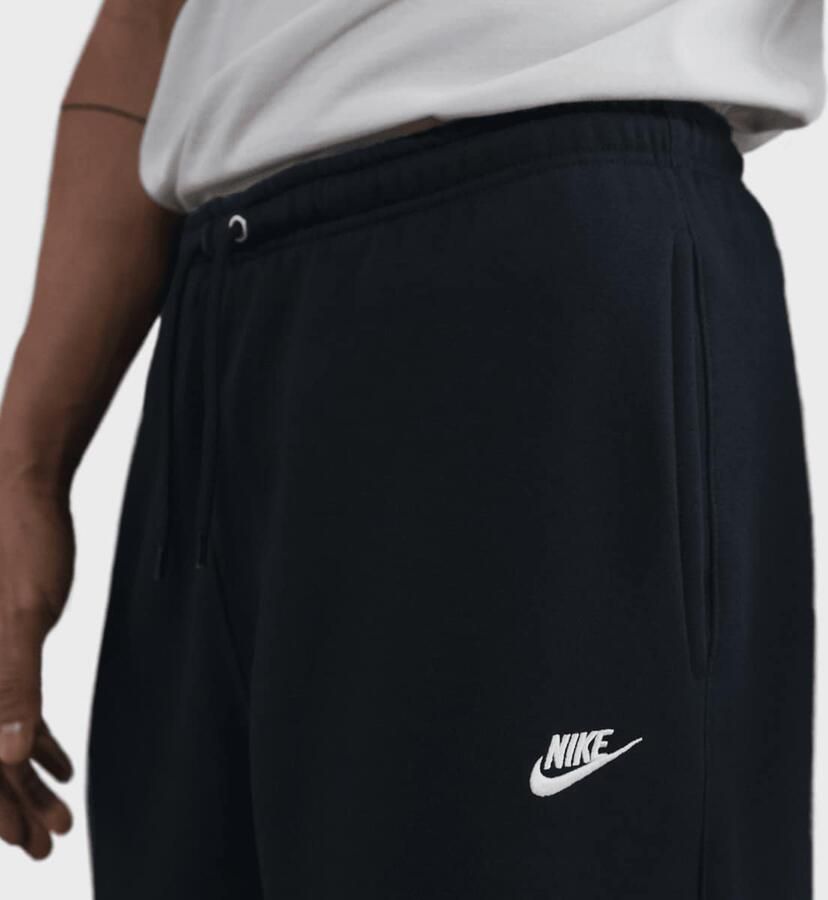 Nike Club Open-Hem Fleece Pants Men Trainingsbroeken zwart Maat XL Kleding