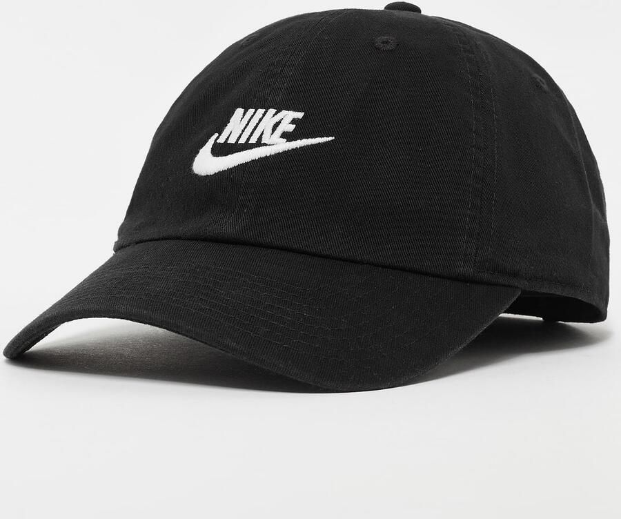 Nike Club Unstructured Futura Wash Cap Unisex Caps zwart Maat M L Accessoires - Foto 3