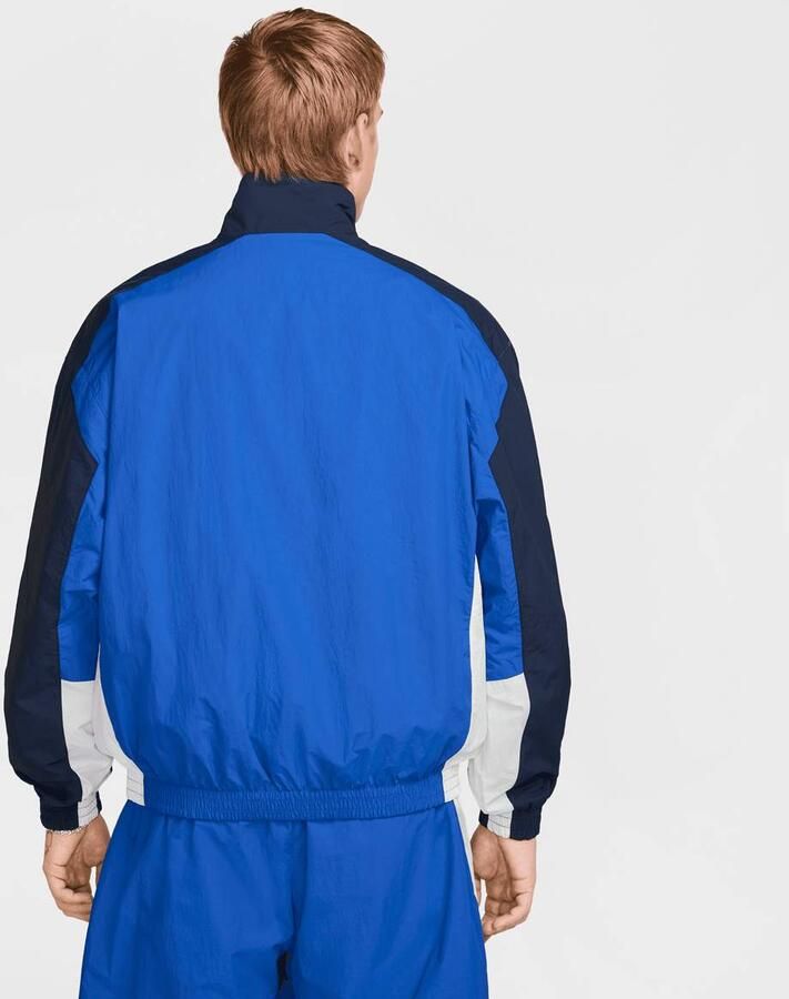 Nike Club Woven Oversized Track Jacket Men Trainingspakken blauw Maat XS Kleding - Foto 2