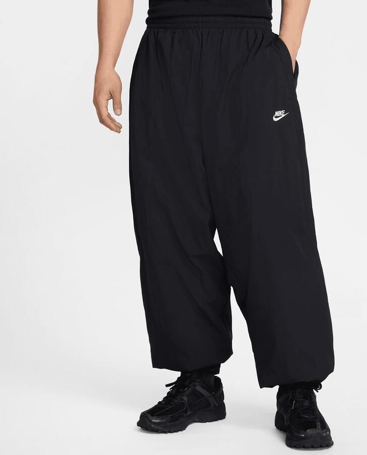 Nike Club Woven Oversized Track Pants men Trainingsbroeken zwart Maat XXL Kleding - Foto 3