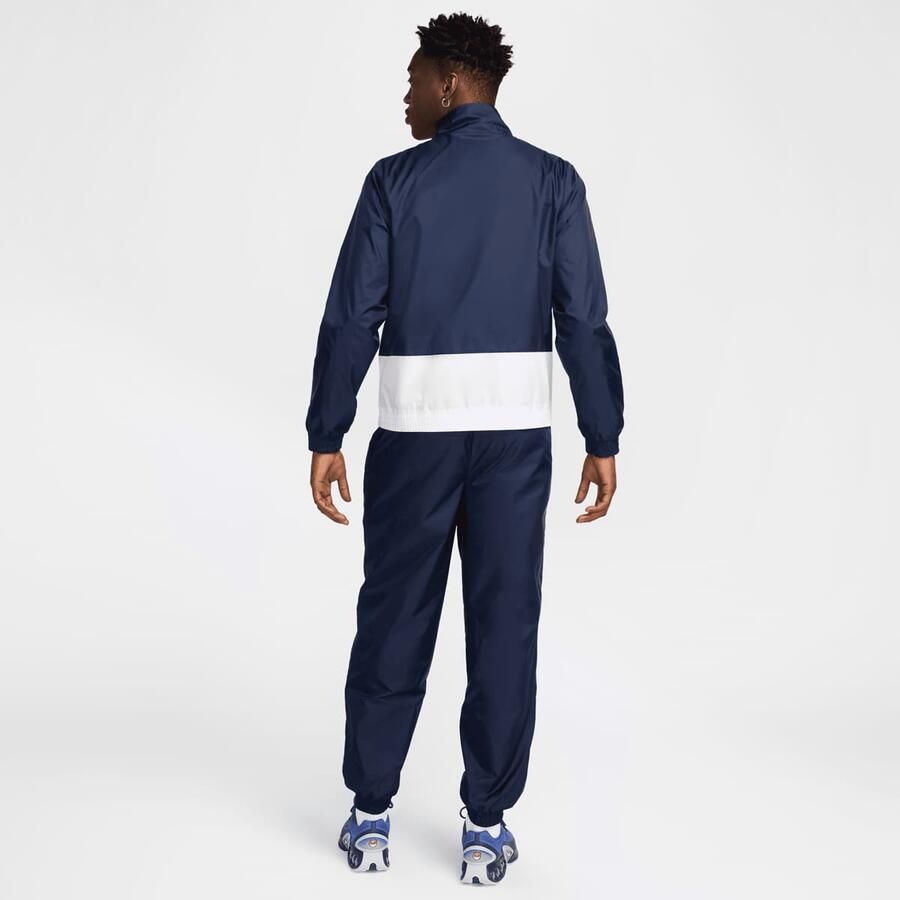 Nike Club Woven Track Suit men Trainingspakken blauw Maat XXL Kleding