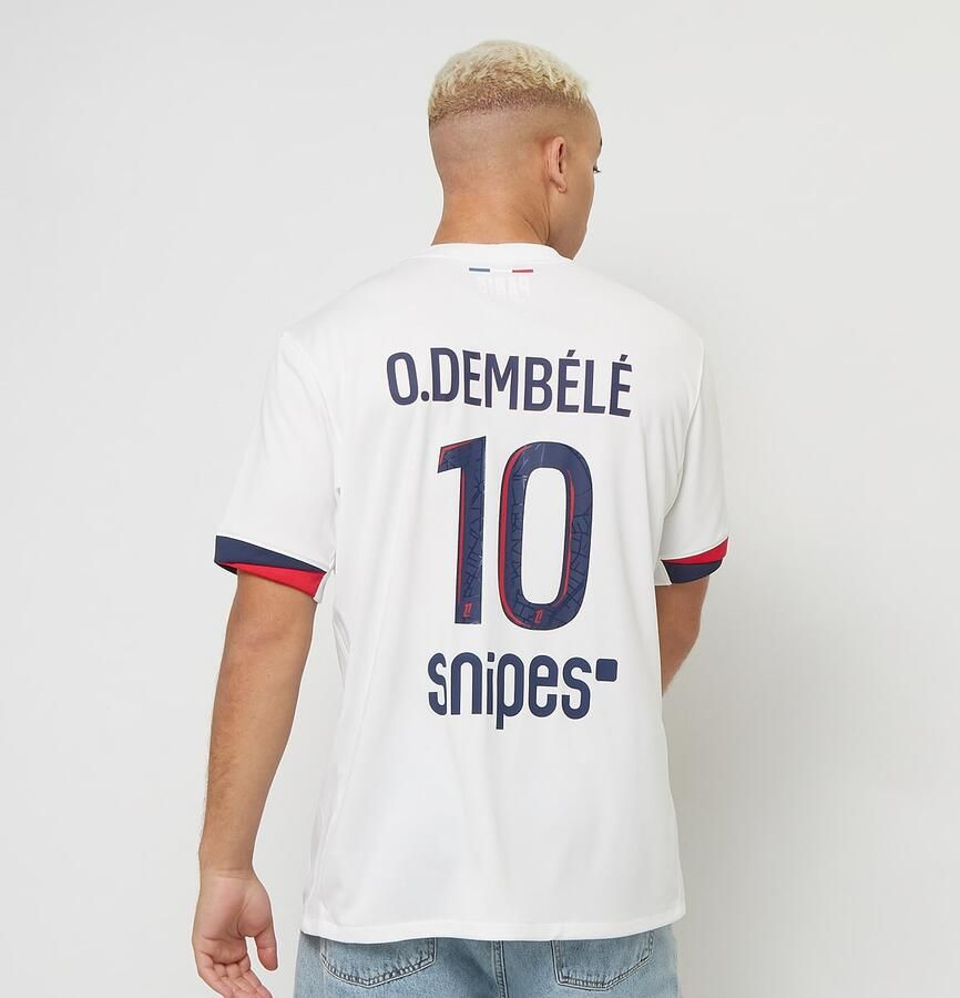 Nike Dembélé No. 10 PSG Away Stadium 2024 25  unisex Trainingspakken wit Maat S Kleding - Foto 2