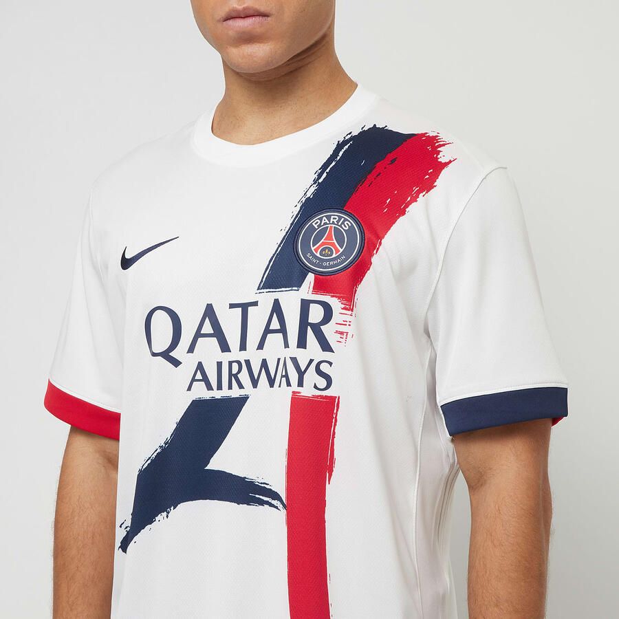 Nike Dembélé No. 10 PSG Away Stadium 2024 25  unisex Trainingspakken wit Maat S Kleding
