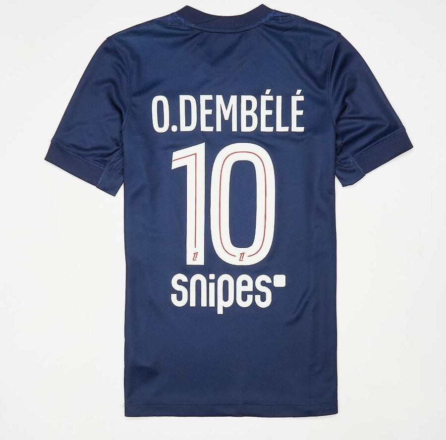 Nike Dembélé No. 10 PSG Kids Home Stadium 2025 26 Unisex Jersey's blauw Kleding - Foto 3