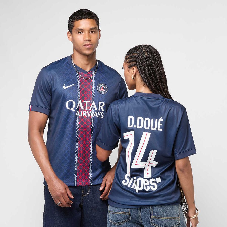 Nike Doué No. 14 PSG Home Stadium 2025 26 Unisex Trainingspakken blauw Maat XL Kleding - Foto 3