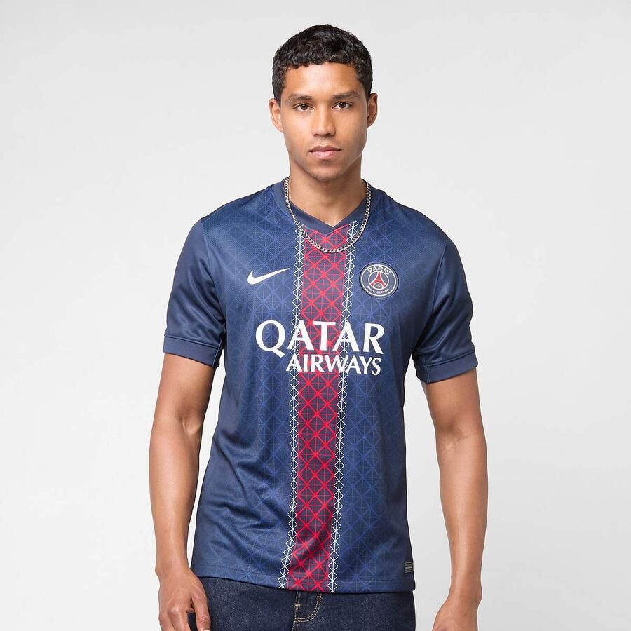Nike Doué No. 14 PSG Home Stadium 2025 26 Unisex Trainingspakken blauw Maat XL Kleding