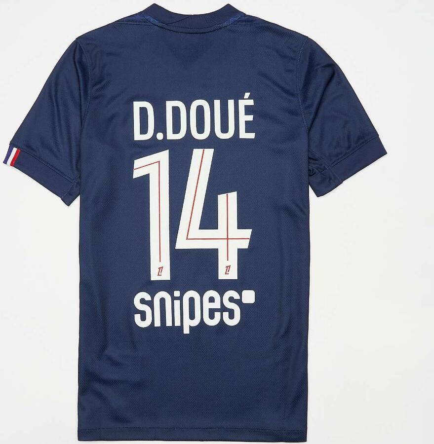 Nike Doué No. 14 PSG Kids Home Stadium 2025 26 Unisex Jersey's blauw Kleding - Foto 3